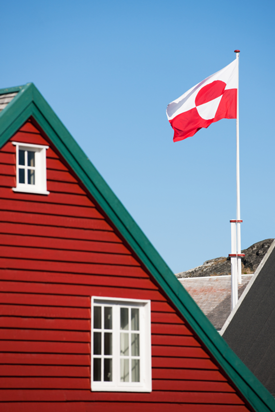 Greenland flag Greenland flag
